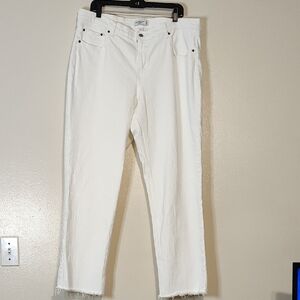 Abercrombie & Fitch Women's White Curve Jeans size 33/16
